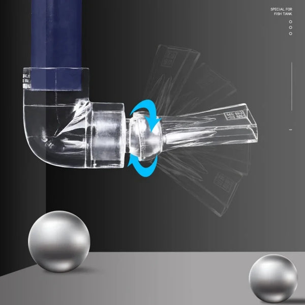 1Pc Aquarium Fish Tank Pump Duckbill Water Outlet Nozzle 360° Adjustment Water Flow Duckbilled Sprinklers Return Pipe Fittings - Image 4