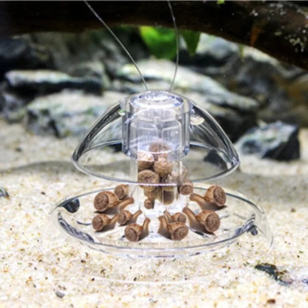 1PCS Fish Tank Aquarium Cleaner Snail Trap Catcher Plants Planaria Pest Plastic Catch Tool Environment Cleaner Aquarium Supplies - Image 2