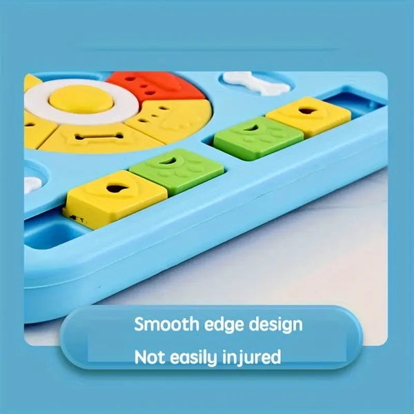 Pet Slow Food Bowl Toys Pet Dogs and Cats Toys Multifunctional Food Box Pet Puzzle Feeding Bowl is suitable for small, medium an - Image 4