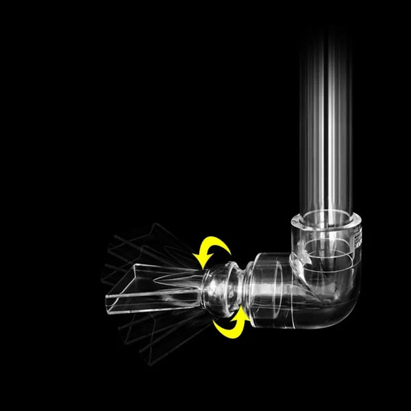 1Pc Aquarium Fish Tank Pump Duckbill Water Outlet Nozzle 360° Adjustment Water Flow Duckbilled Sprinklers Return Pipe Fittings - Image 2