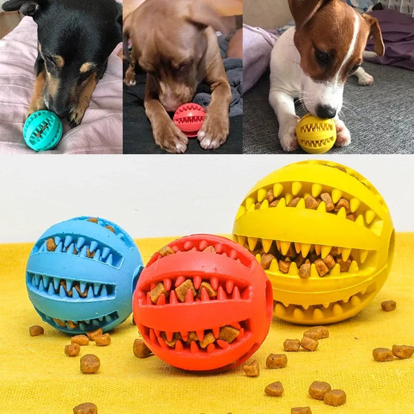 Cross-border pet dog leakage toy balls, teething puzzles, anti-boring and biting training toys - Image 2