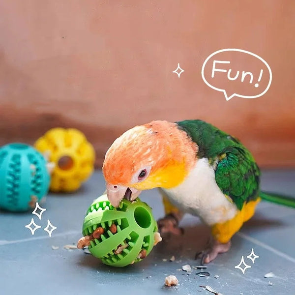 Cross-border pet dog leakage toy balls, teething puzzles, anti-boring and biting training toys - Image 3
