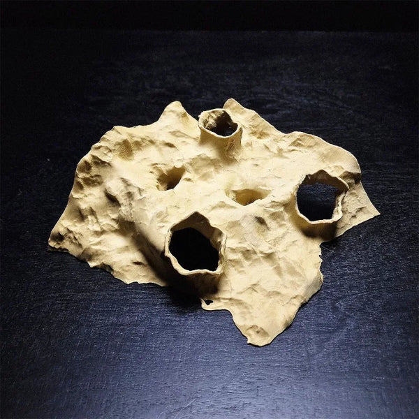 Simulated Terrain Rock Cave - Fish Tank Substrate Decoration,Aquascaping Cave,Fish and Shrimp Hiding House,Double-Sided Viewing - Image 4