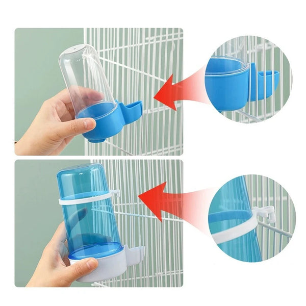 Hanging Pet Feeder Squirrel Parrot Water Dispenser Pet Bird Food Box Cage Accessories Birds Supplies - Image 2
