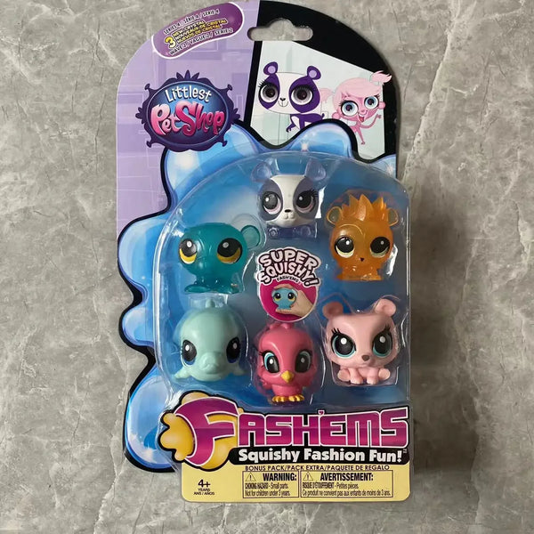 PetShop Pets In The House Genuine Cartoon Cute Q Version Cat and Dog Animal Hand-made Ornaments SuperSQUISHY Model Toy - Image 4