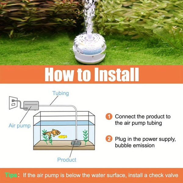 Small Ultra Thin Aquarium Filter, Quiet Submersible Aeration Filter, Multifunctional Sponge, Turtle Tank, Fish Tank YX Series - Image 5